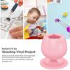 Silicone Suction Cup Handicraft Waste  Collector Suctioned Craft Weeding Tools For Vinyl Disposing