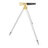 Prism Pole Tripod Aluminum Range GPS Leveling Staff Total Station Surveying Equipment 75‑120cm Telescopic Height