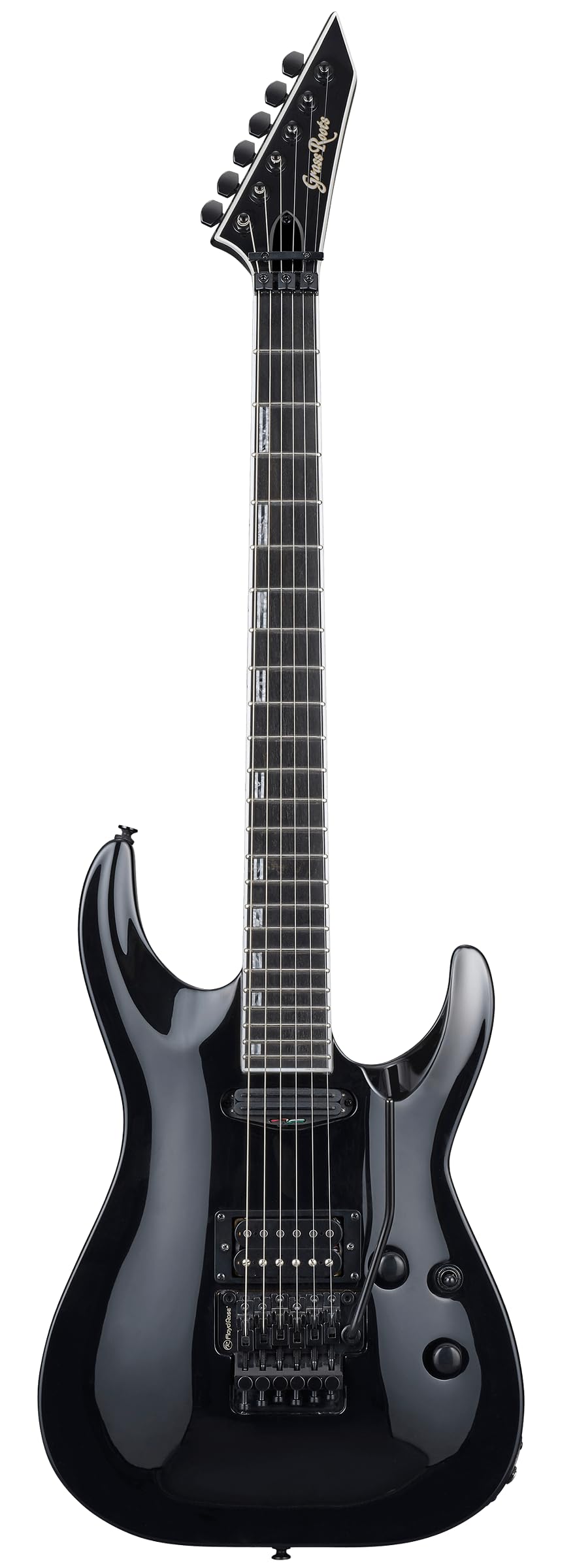 

GrassRoots Black Electric Guitar G-HORIZON-FR