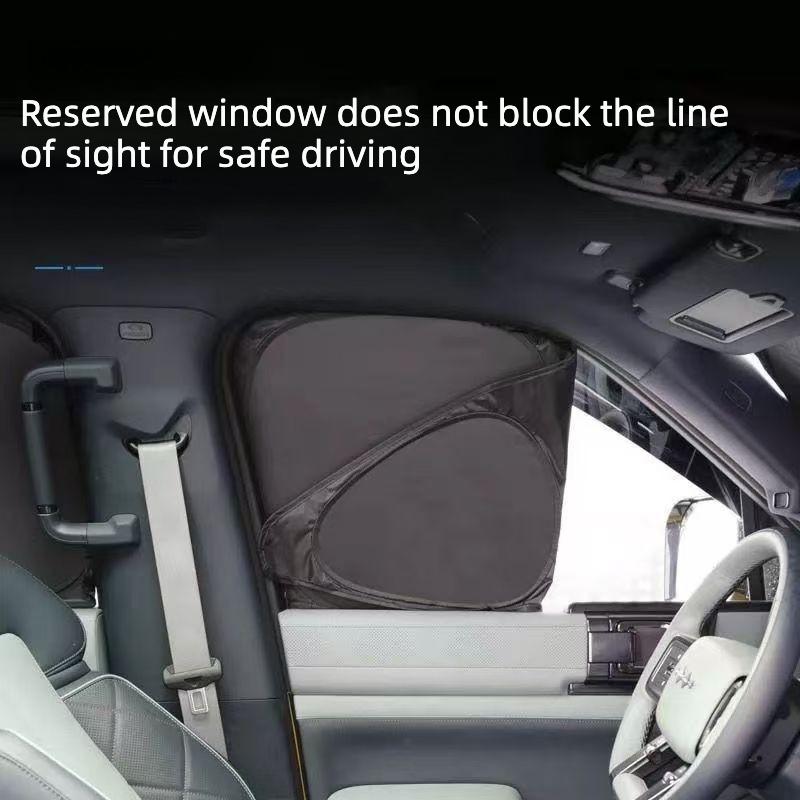 For BYD Denza B5 Window Sunshade Privacy Curtain UV‑Block Heat Insulation Opaque Camping Full Window Interior Mod Accessories
