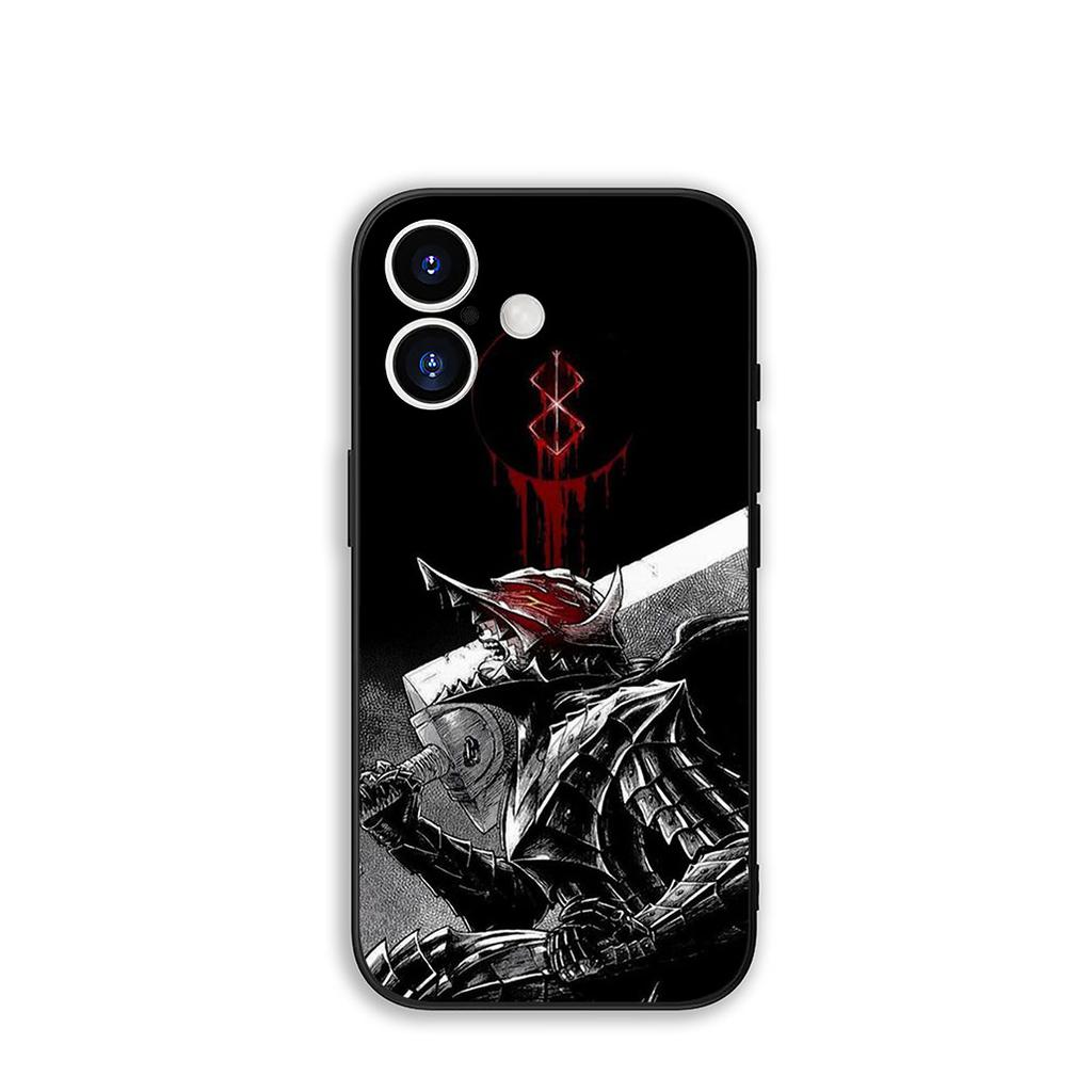 Für Samsung Galaxy A55 A54 A25 A36 A17 A26 A35 A33 A34 A14 A37 S8 S9 S20 S21 FE S10 Plus Handyhülle Berserk Wallpaper Guts