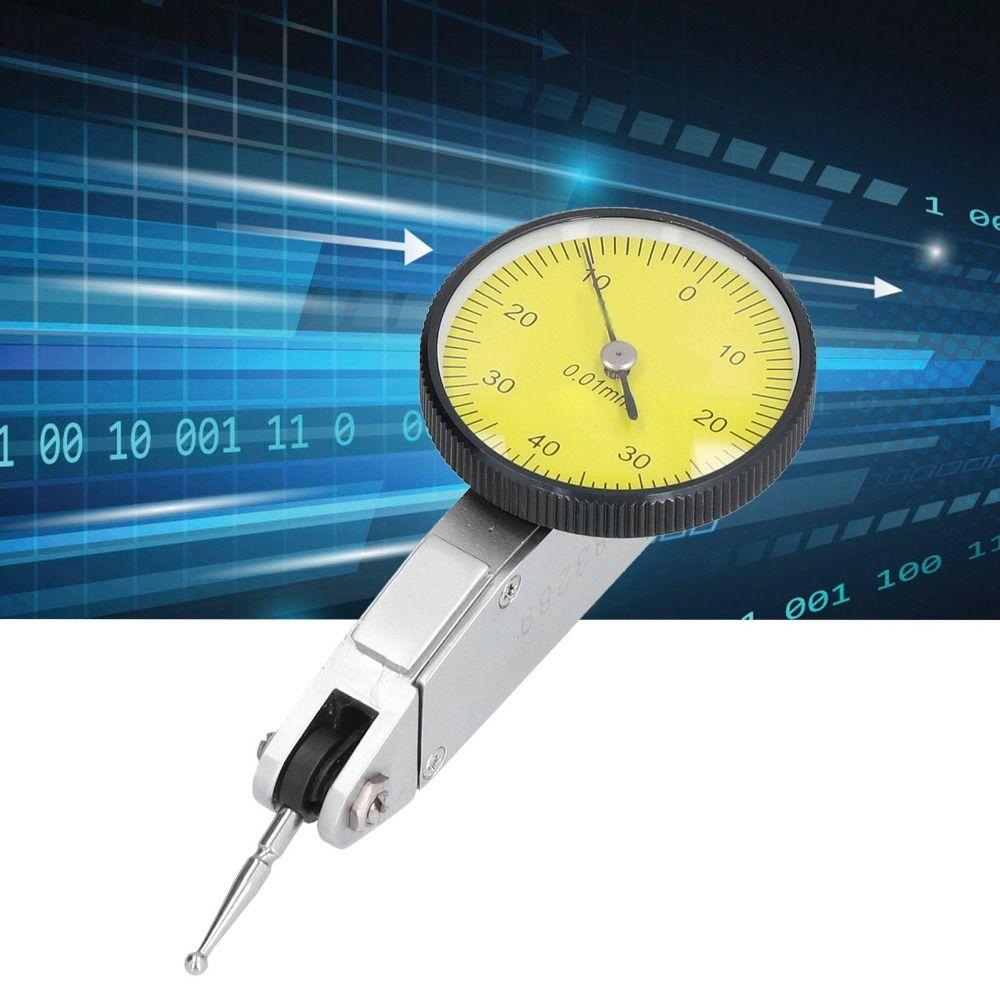 0.01mm Graduation High Accuracy Dial Indicator  for CNC Machining and Precision Manufacturing