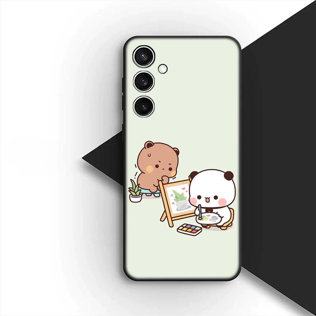 

Bubus Dudus Panda Bear BubuDudus Silicone Cover for Xiaomi Redmi Note 12 11 10 Pro 10A 10C 12C 13C Note12 12Pro Coque Phone Case Redmi Note 12 4G