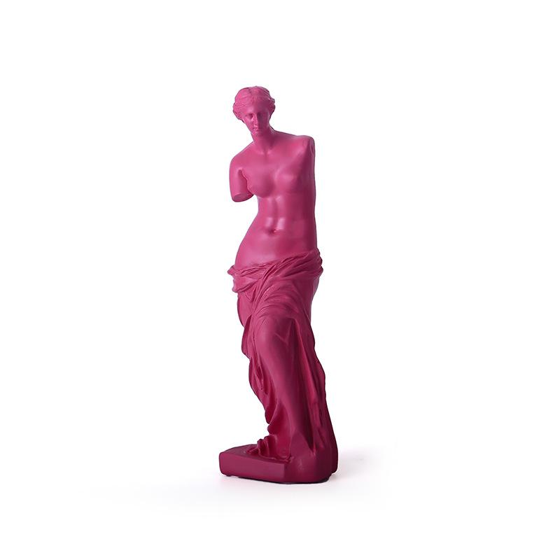 European Venus Armless Sculpture: Resin Ornament for Home Decor