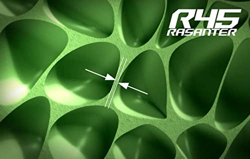 Andro Japan (andro) Table Tennis Rubber Lazanta R45, Inverted Soft, UM Tension, Black, 2.0, 110021093