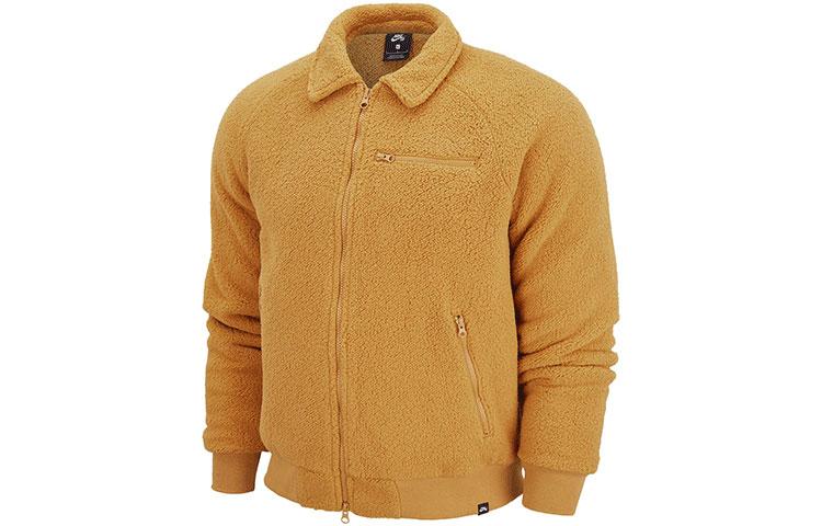 Nike Jackets Men s Yellow Lapel Moderate Other DM0873-712 XS