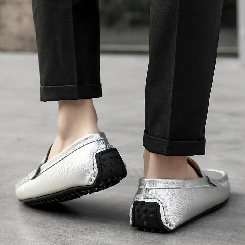 Mocassini di Lusso da Uomo Plus Taglia Grande 38~49 Penny Loafers Uomo Scarpe Casual Pelle Casual Slip On Ballerine Uomo Scarpe da Guida