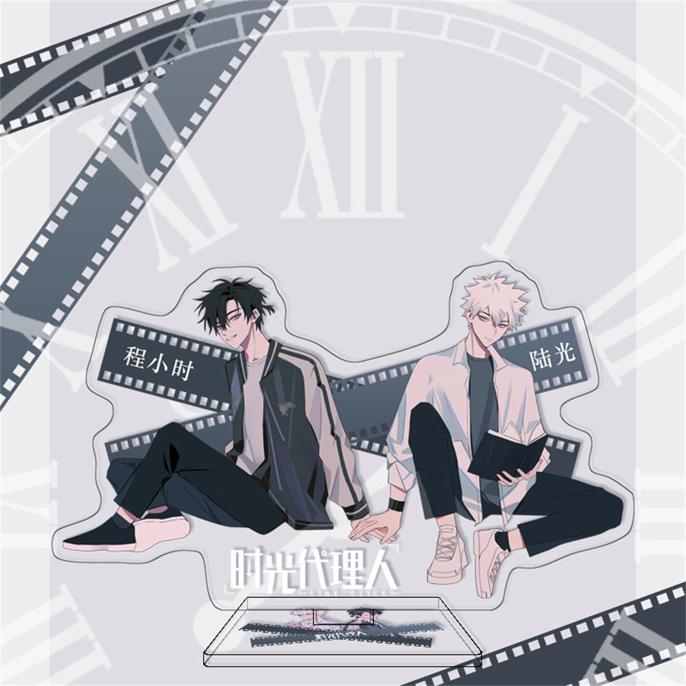 Hot Anime Link Click Acrylic Stand Model Figure Cosplay Plate Holder Topper Birthday Fans Christmas Desk Decor Plate Gift