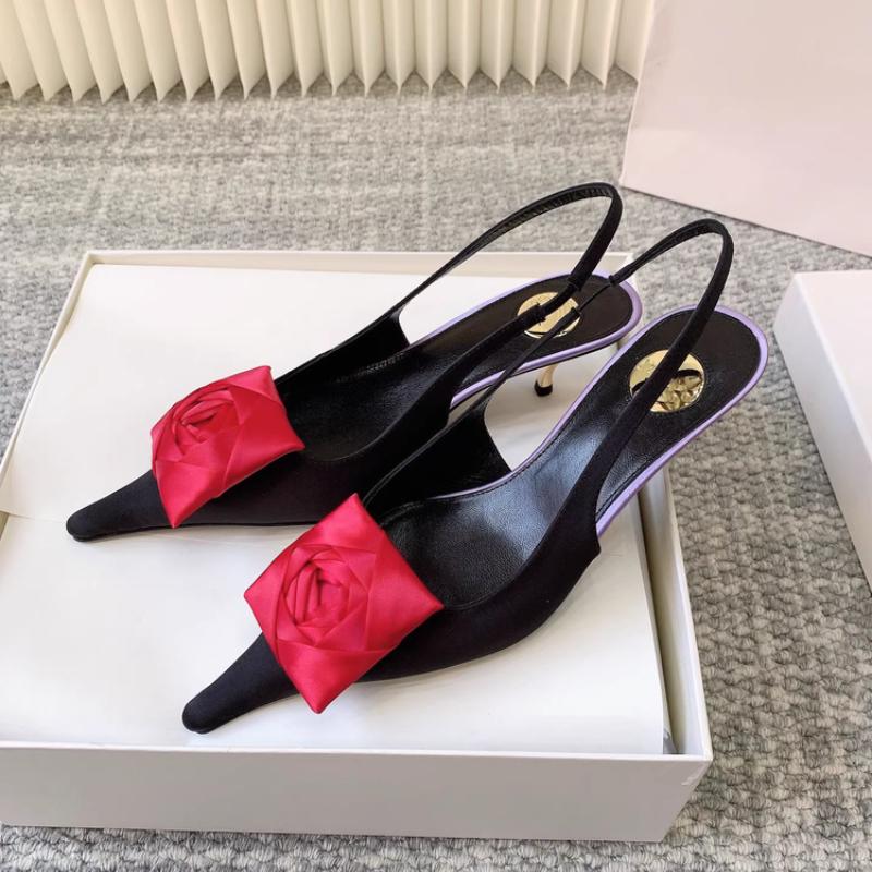 2026 High-Heel 5,5 cm Schuhe für Damen Größe 34-43 Neue Mode Spitz zulaufende Damensandalen Sommerschuhe für Damen Sandalias De Mujer