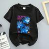 Summer Round Neck 3D Printed Top Fashionable Casual Short Sleeved Children's Boy and Girl Kids Unisex T-shirts