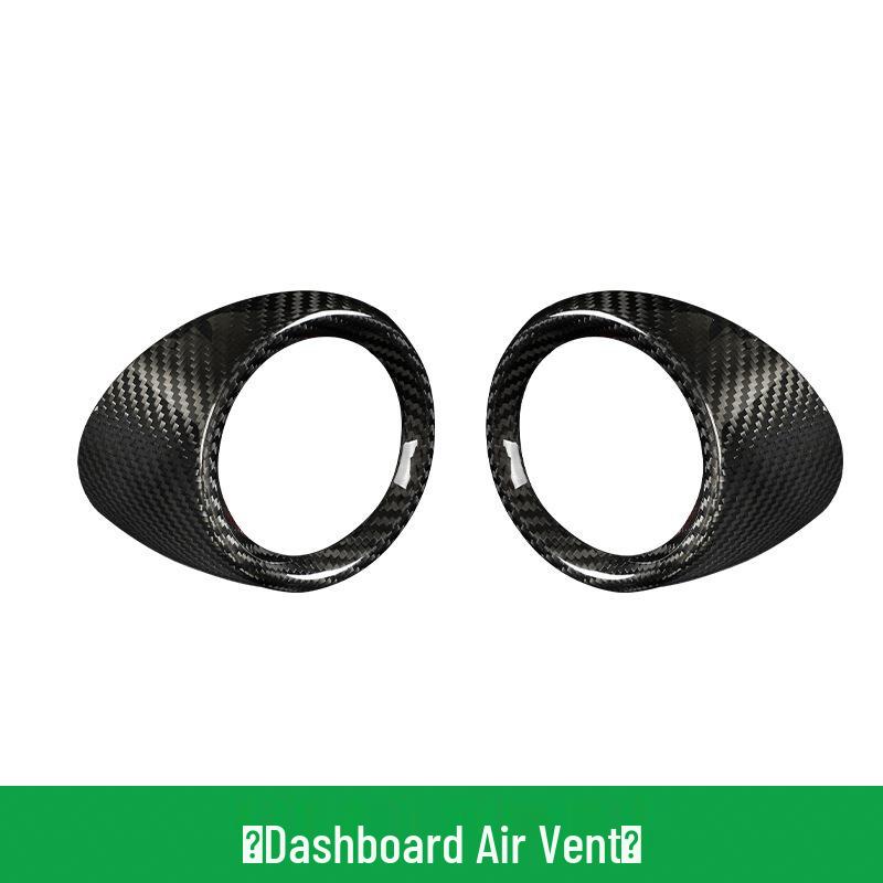 Alfa Romeo Giulia Carbon Fiber Dashboard Air Vent Upgrade