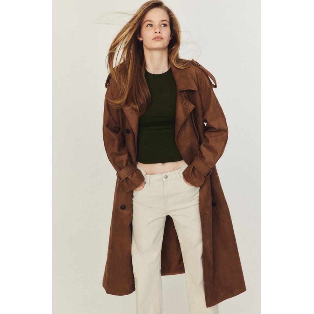

БРЮКИ HM WIDE TWILL СВЕТЛО-БЕЖЕВЫЕ
