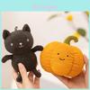 Halloween Pumpkin Plush Toy With Soft Crystal Fiber Fill For Festive Decor And Gifting