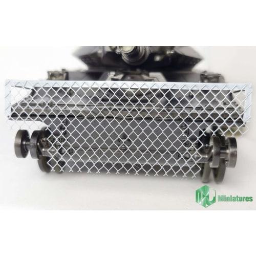 MJ Miniatures 1/35 Scale Modern U.S. Army M551 Sheridan RPG Protection Wire Net Shield Plastic Model Kit Parts MJEZ35007
