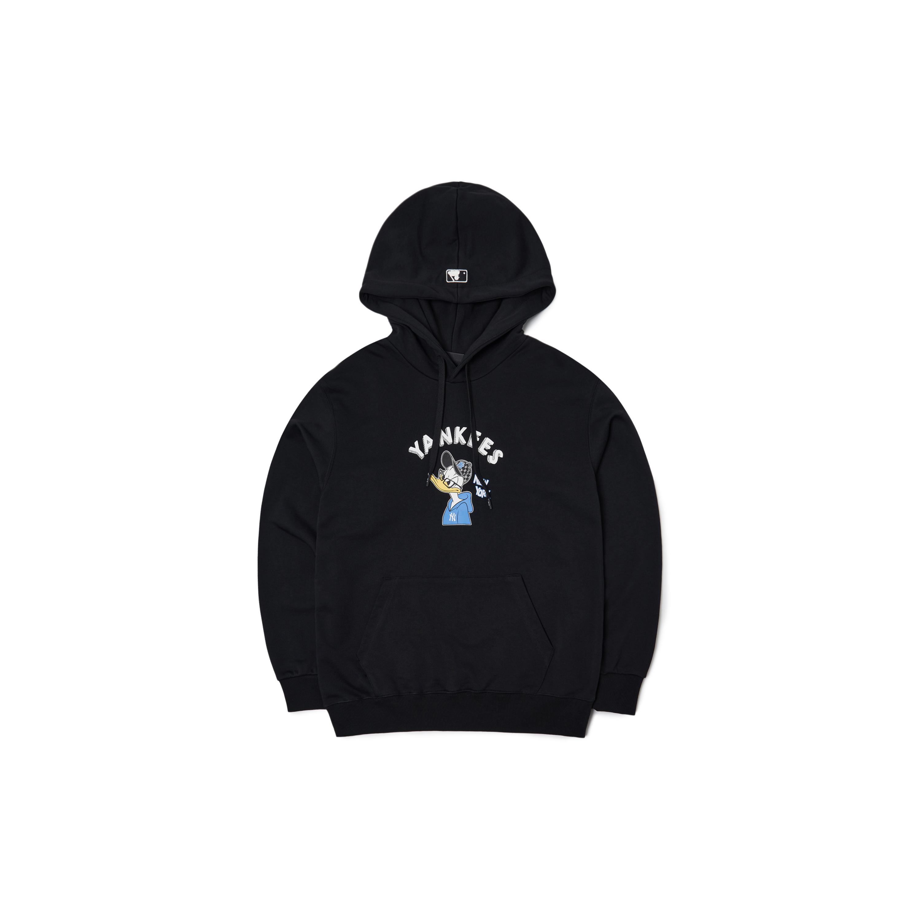 MLB X Disney Mlb X Disney Collaboration Sweatshirts Unisex Black Hooded Moderate Regular 3AHDD1014-50BKS M