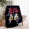 1pc Blanket My Chemical Romance Print Design, Lightweight Blanket for Sofa, Bed- Soft &Warm, Gift for All Seasons like Christmas, Halloween