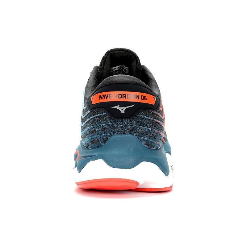 Mizuno Horizon 6 Comfortable Stylish Durable Breathable Low-Top Casual Running Shoes Men Sneakers Black Silver Orange J1GC222611