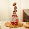 1pc Wooden DIY Craft Kit Mosaic Vase