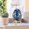 Enamel Painted Shiny Diamonds Metal Crafts Trinket Box Home Desktop Decor Ornaments
