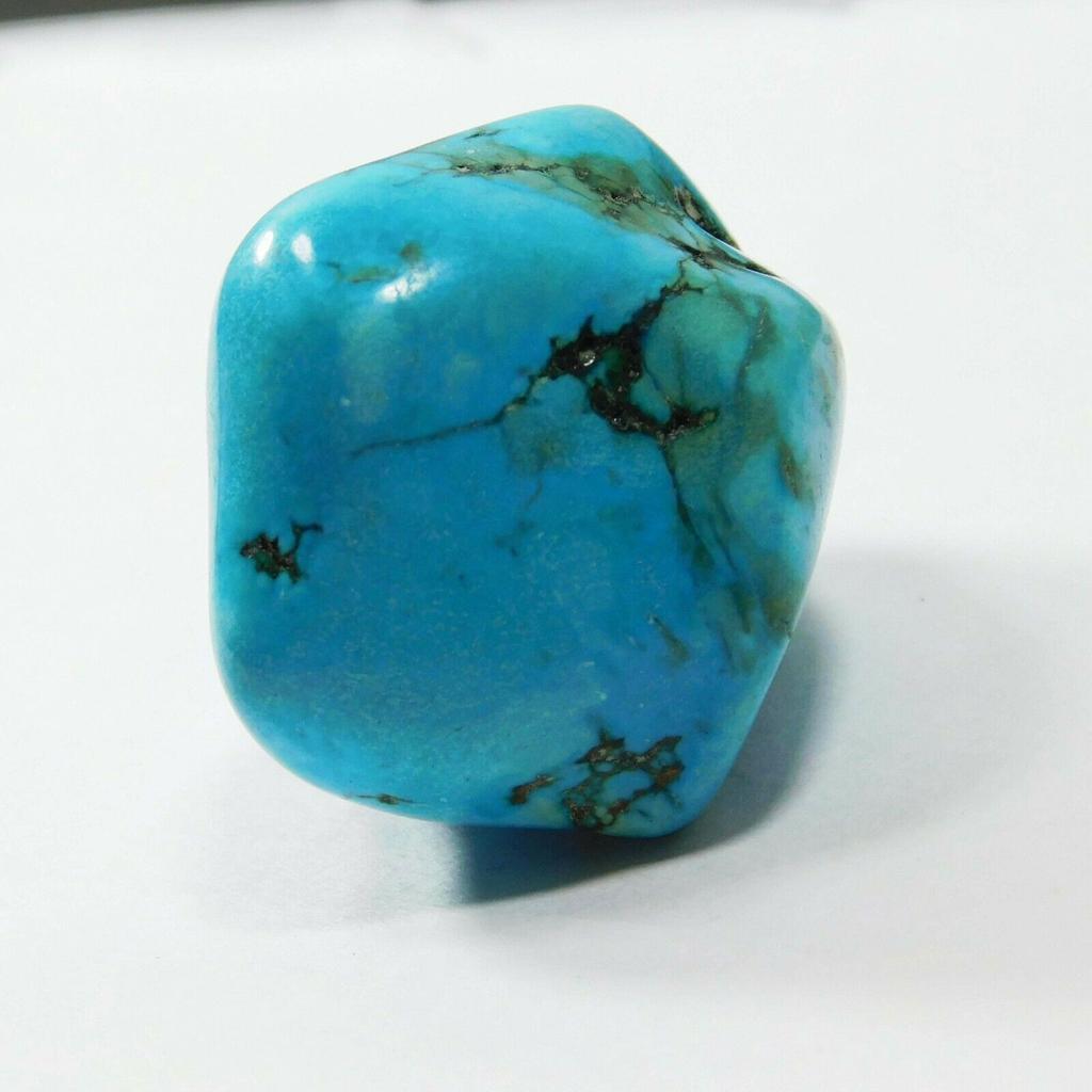 Blue Turquoise Rough 114 Ct Natural Arizona Loose Gemstone Slab Crystal