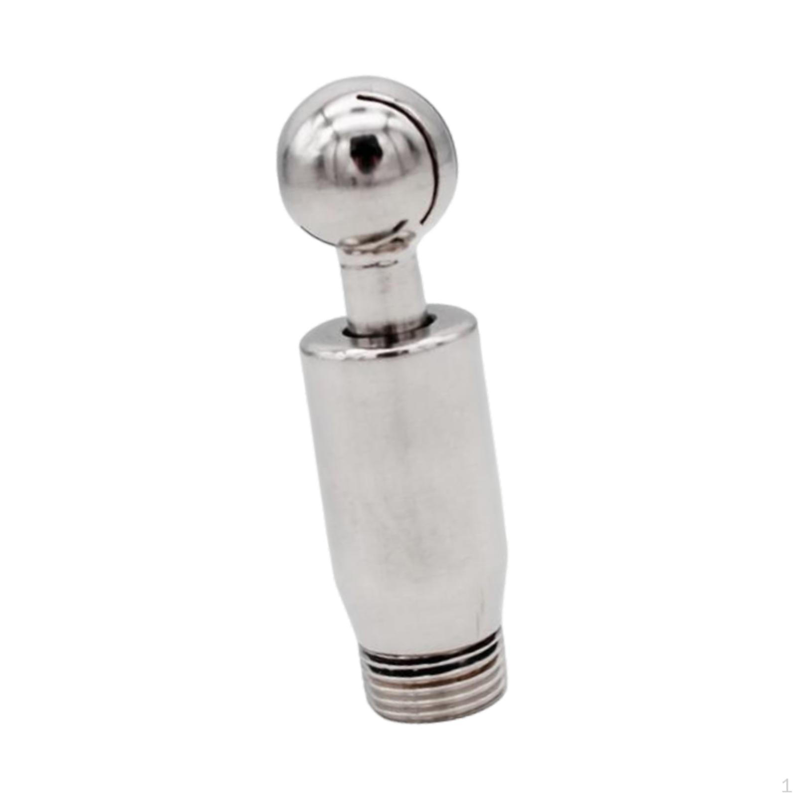 

Rotary Spray Ball,Spray Pattern Connection NPT Male Cip Tank Cleaning Ball 1/2 Threaded for