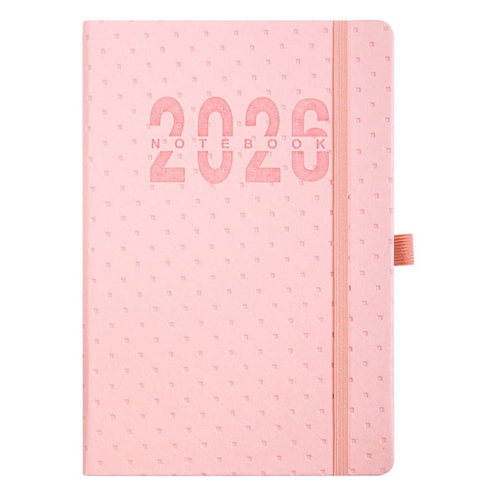 A5 Agenda Book To Do List Planner Notebook Portable Calendar Book  Office Supplies