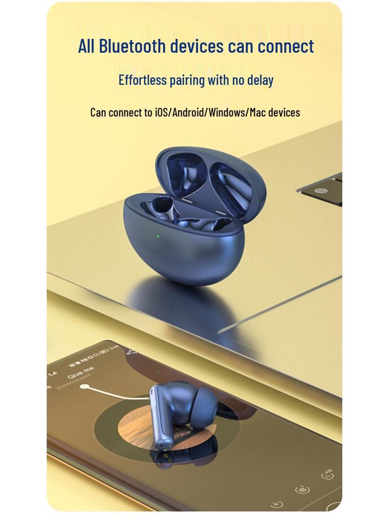 XY70 ANC Bluetooth In-ear Earphones: ENC Noise Cancelling Wireless Sports Earbuds 5.3