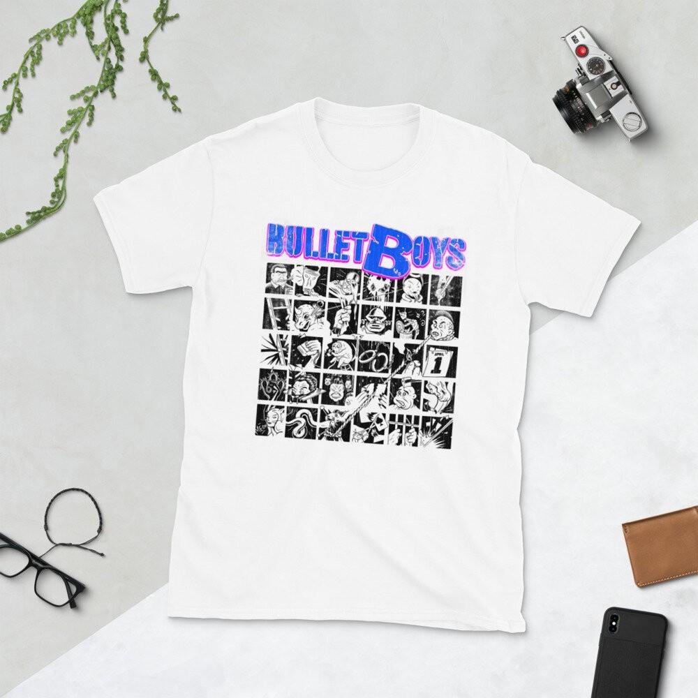 Vintage BulletBoys Band For Fans Cotton S-234XL Unisex White Tee Shirt TT206 Unisex T-Shirt L