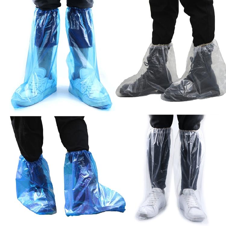 Non-Slip and Waterproof Shoe Covers Disposable Boot Durable Shoe Covers
