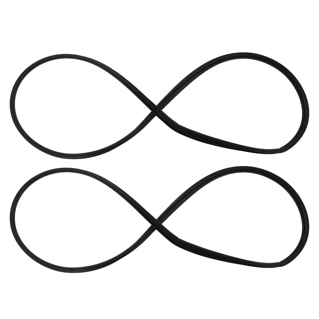 Car Rear Tailgate Rubber Sealing Weatherstrip B000651380 Black Replacement for Peugeot Citroen C1