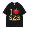 I Love SZA Grand National Tour Graphic Tshirt Men Hip Hop Oversized Tshirts Mens Casual Cotton Vintage T Shirts