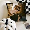 Singer Joe Keery Pillow Case Fashion Square Pillowcase Bedroom Sofa Room Ins Decoration Leisure