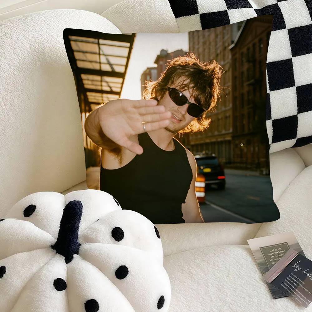 Singer Joe Keery Pillow Case Fashion Square Pillowcase Bedroom Sofa Room Ins Decoration Leisure