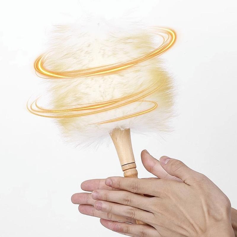 Effective Lambswool Brush for Dust and Stain Removal from Instruments