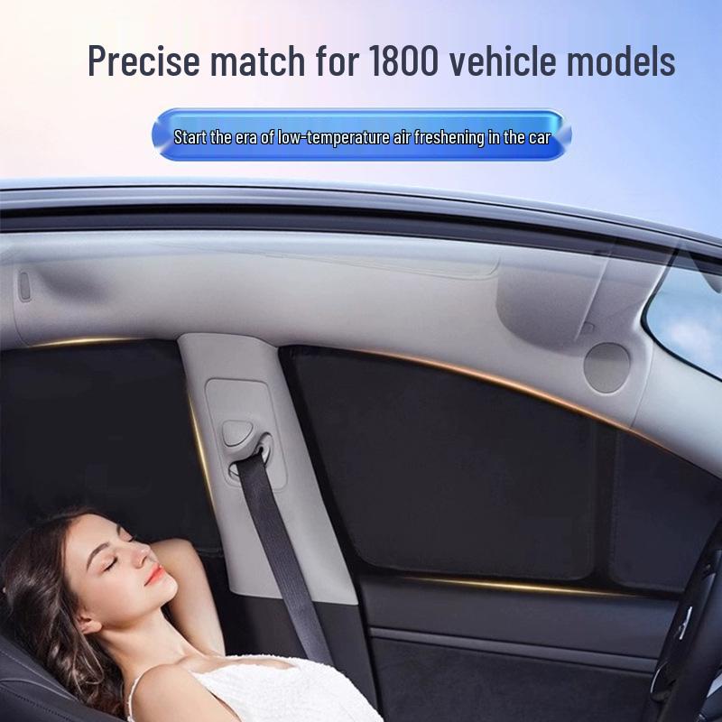 Car Window Sunshade for Ruilan 7/8/9, Maple Leaf 80V: Sun Protection, Heat Insulation, Camping, Privacy, & Light Blocking