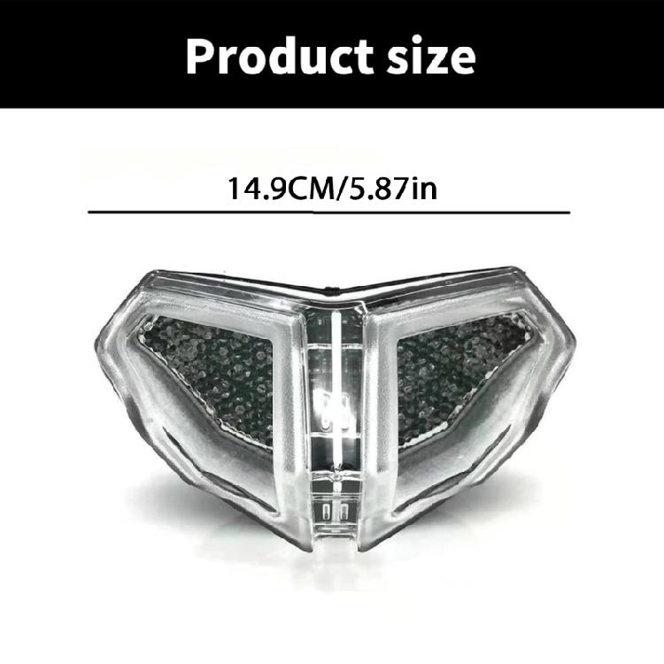 Brake Turn Signals Integrated LED Rear Tail Light Motorcycle Taillight for 848 1098 1198 Replacement Accessories