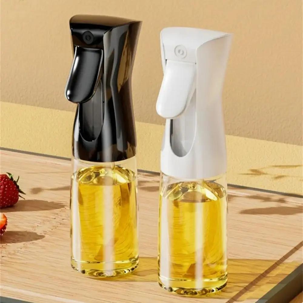 300ml Oil Dispenser Container Oils Spray Oil Distributor Kitchen Gadgets Spray Bottle Fuel Injector Tools Kitchen Accessories