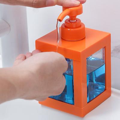 Flaconi Pressati per Lozioni Quadrati Flaconi Dispenser per Bagnoschiuma Sapone Bagnoschiuma Contenitore Vuoto