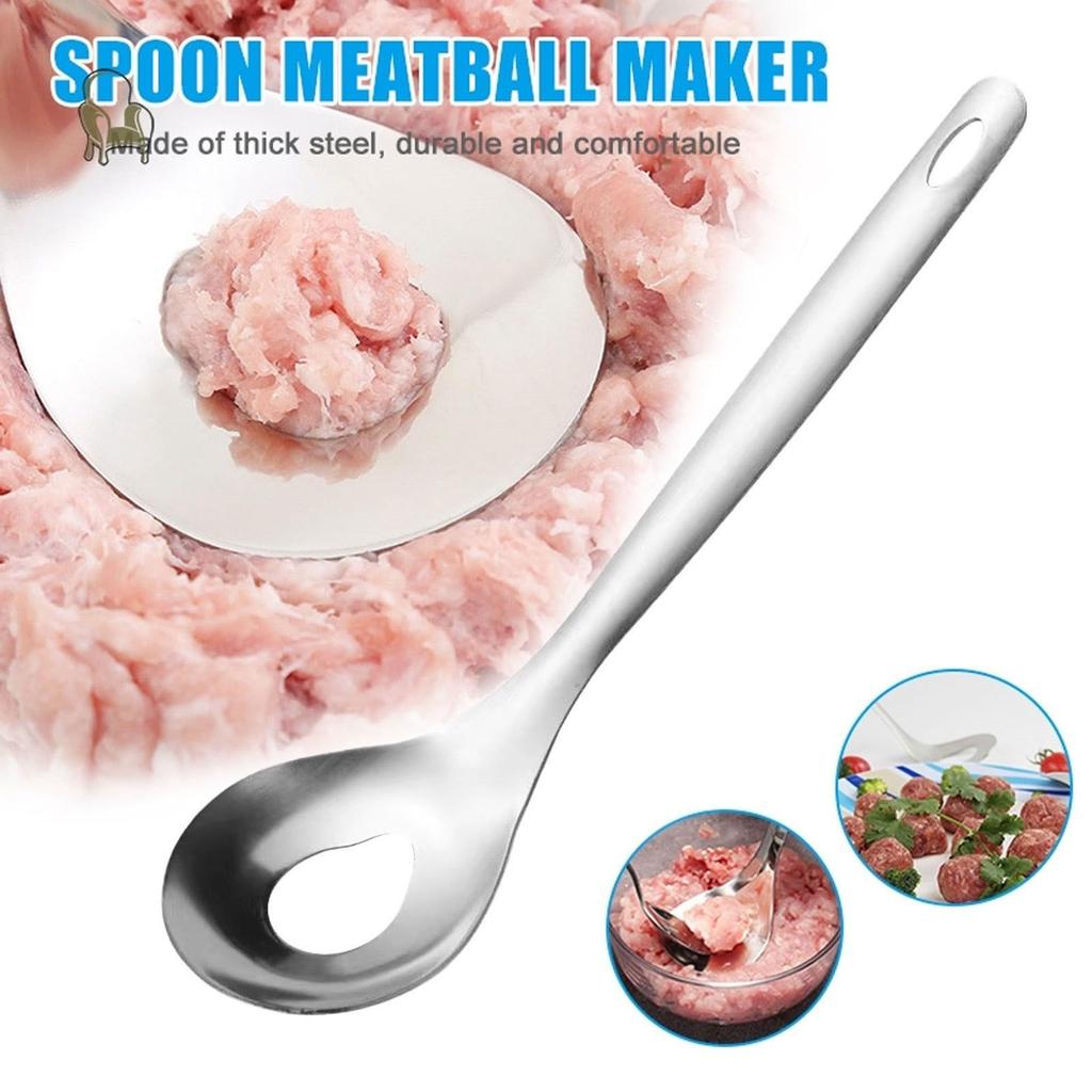 Cactus Peeler Spoon, Stainless Steel Rice Meat Dumplings Spoon Squeezing Meatball  Spoon Kitchen Tools, Stainless Steel Nopales Peeler