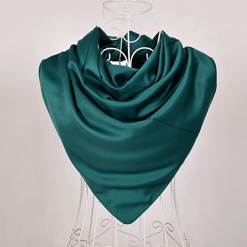 

[BYSIFA] Женские шарфы палантины Bufandas Роскошный бренд Дамский матовый мусульманский темно-фиолетовый головной платок Весенне-осенний матовый атласный шарф накидка