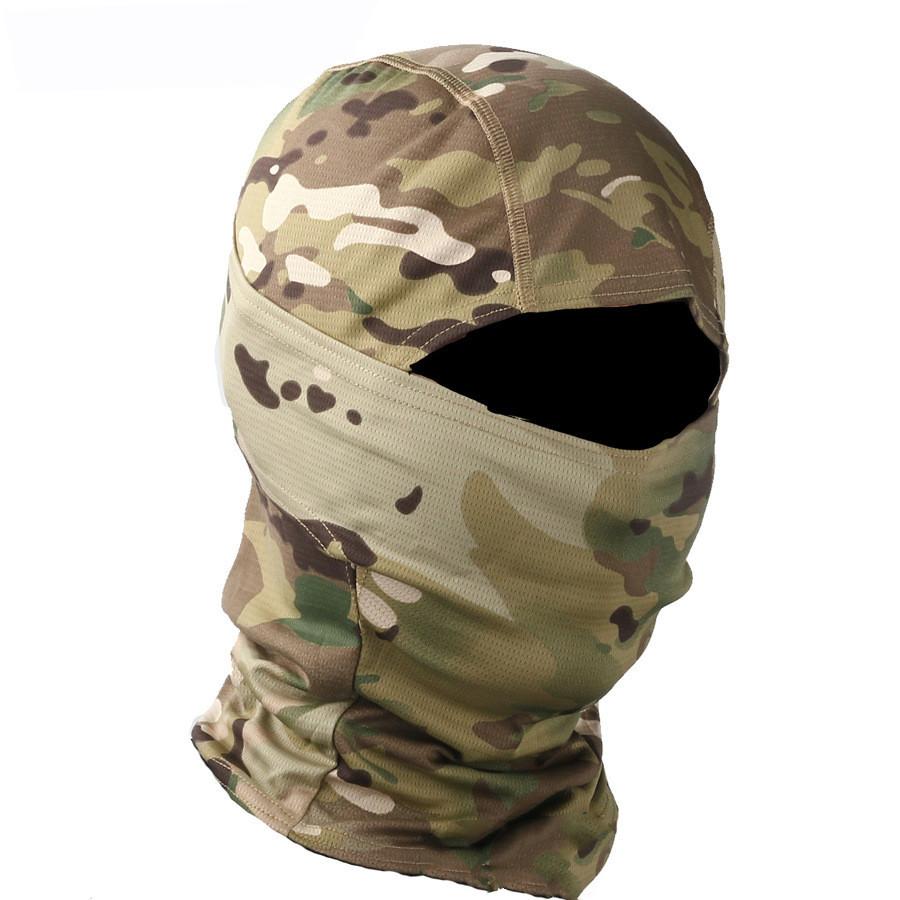 Military Camouflage Balaclava Outdoor Cycling Fishing Hunting Hood Protection Army Tactical Head Face Mask Cover