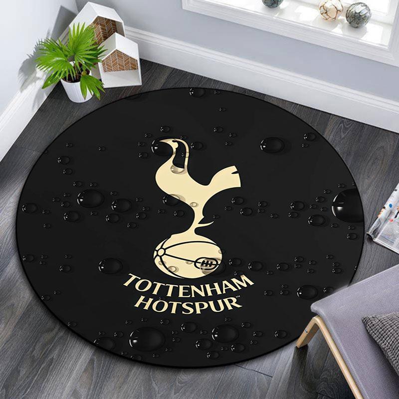 Spurs pattern round rug,Carpet Rug for Living Room Bedroom Playroom ,Non-slip Floor Mat,Holiday Gifts and Birthday Gifts.