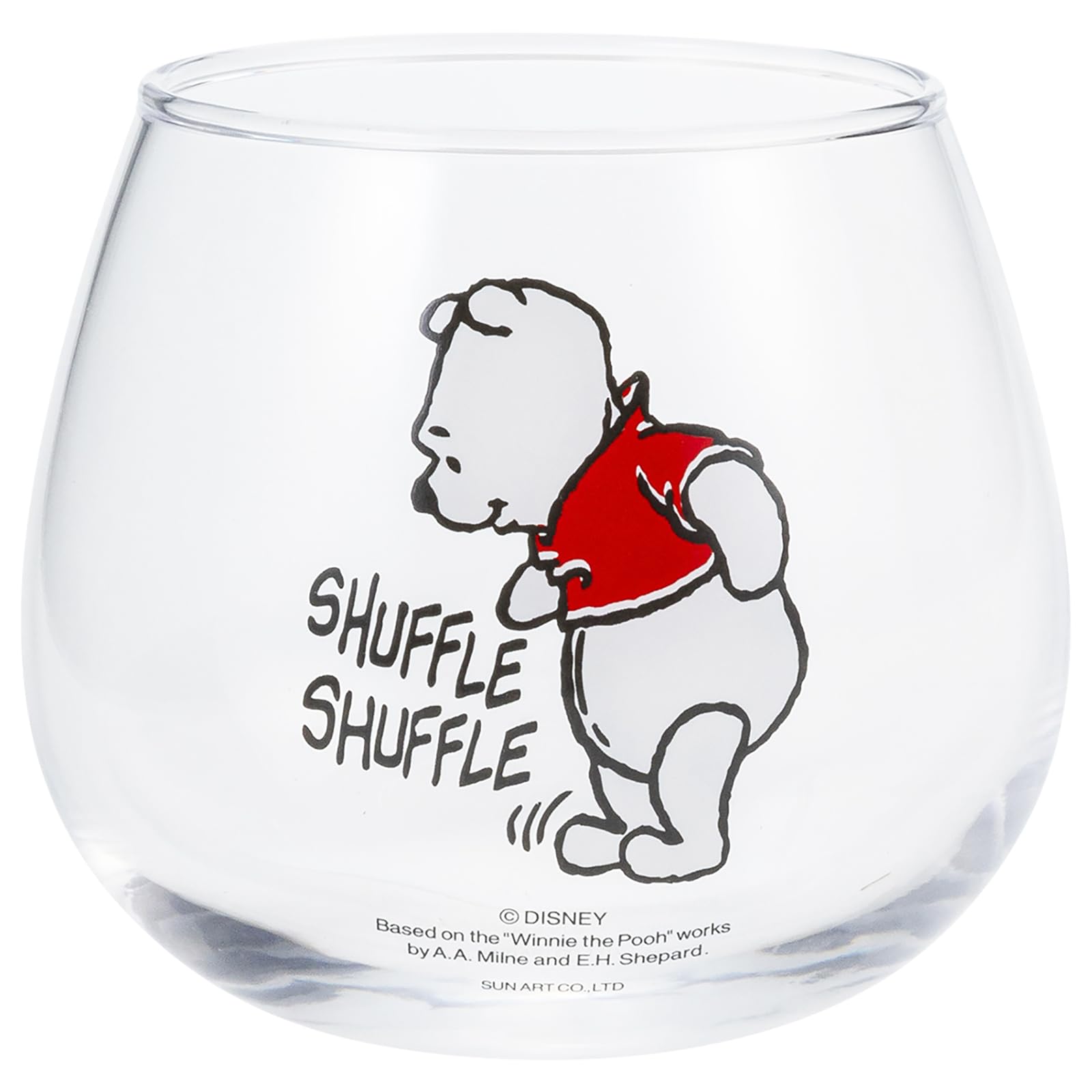 

Sun Art Disney the Retro Swinging Tumbler Winnie the Pooh Made in Winnie Pooh Glass, Approx. 290ml, Merchandise, Glassware, Japan, SAN4035-3