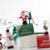 Christmas Wrought Iron Decoration Cottage Mailbox Hanging Decoration Window Display Pendant Home Decoration