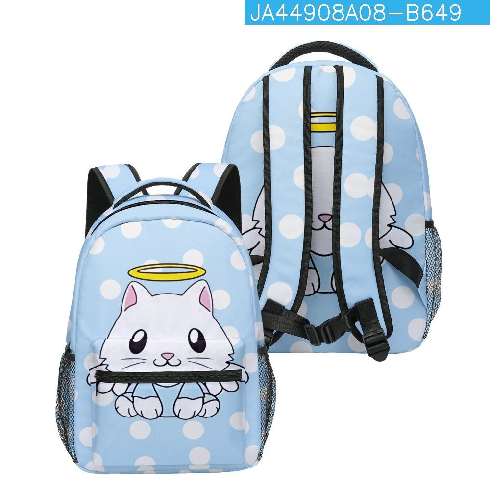 

Cartoon Novelty Kpop Youthful School Bags Unisex Animal Travel Bags 3D Print Oxford Waterproof Notebook Shoulder Backpacks