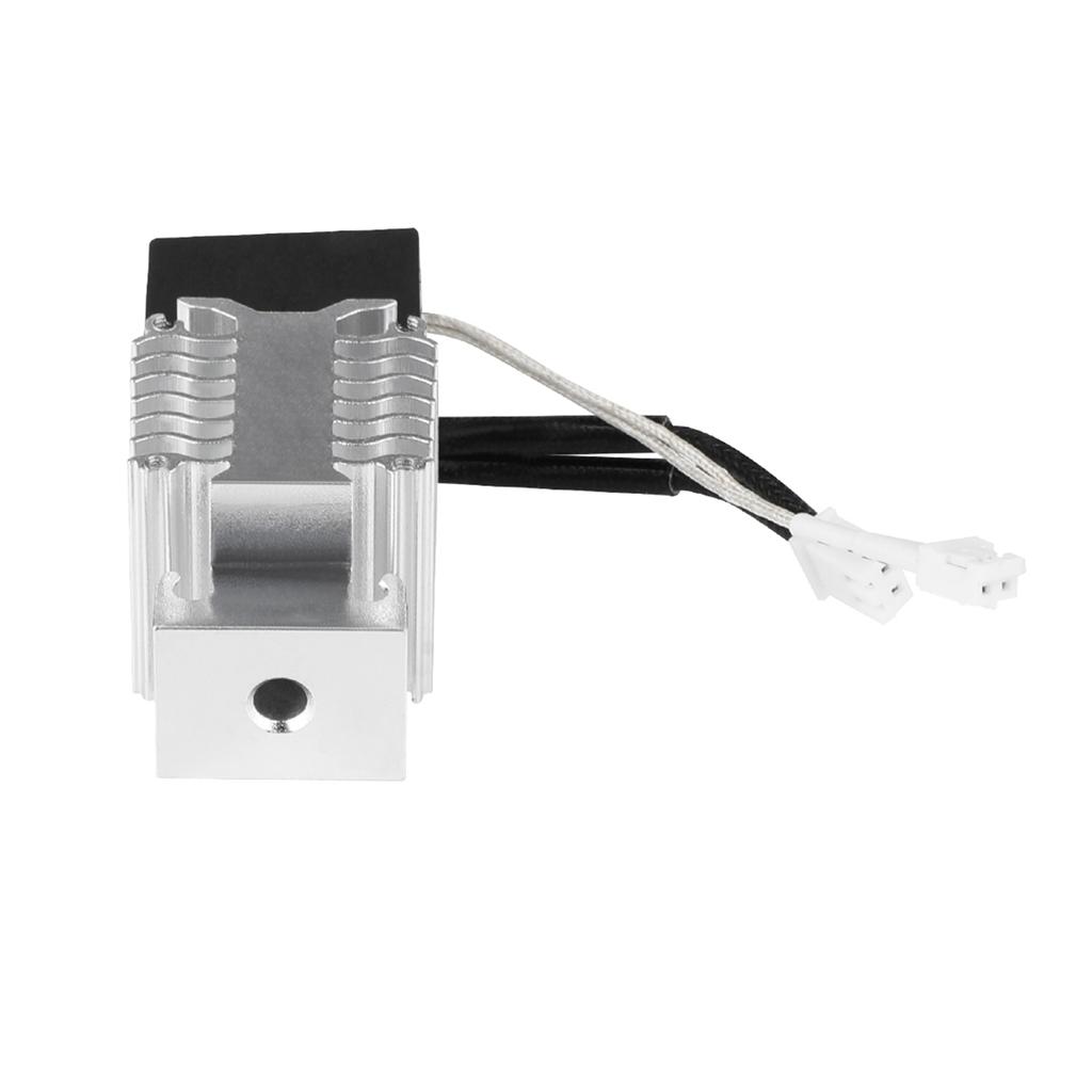 Print Head Kit for Ender 3V3 SE 3D Printer 0.4mm Brass Nozzle Aluminum Alloy Heat Block Feeding No Clogging 3D Printing