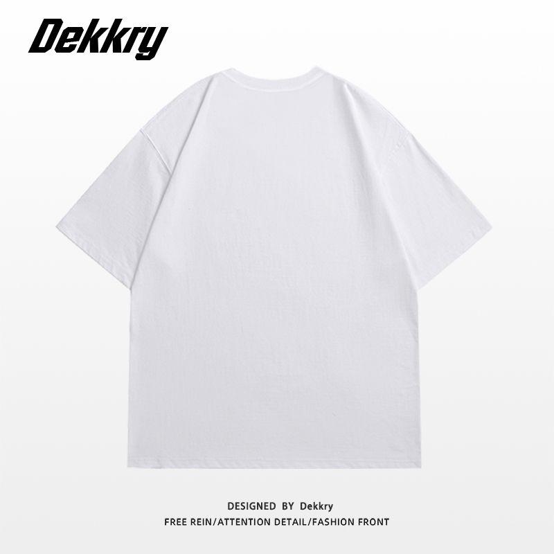 

Spider Letter Print Pure Cotton Summer Ins Short Sleeve T-shirt White [pure color]] 2XL