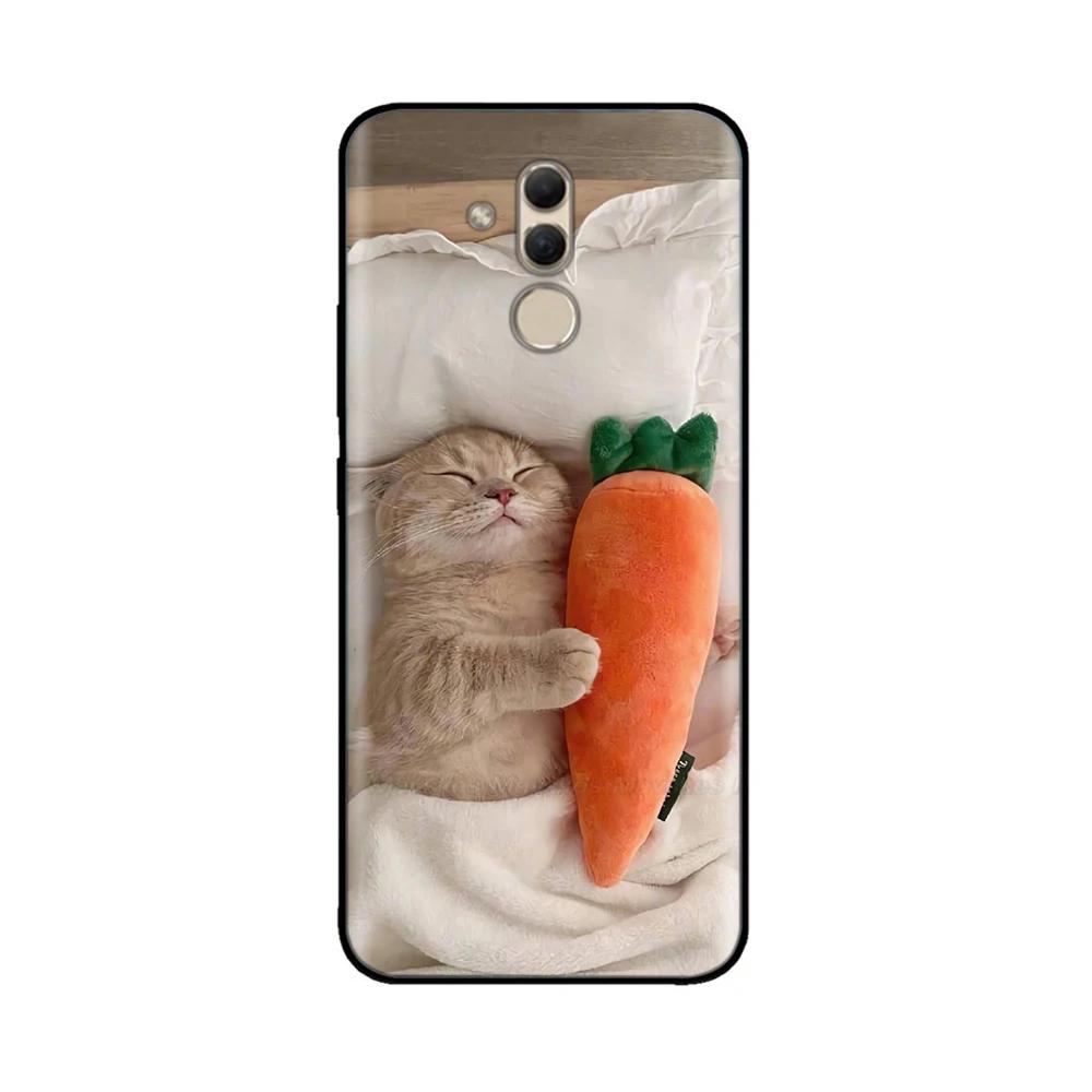 For Huawei Mate 20 Lite Phone Case Cute Camera Protector Cover For Huawei Mate 20 Mate20 Pro Cases Cover Liquid Silicone Fundas