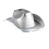 Space Cowgirl Hat Festive Shiny Cowboy Hat Light Up Cowgirl Hat Led For Parades Western Themed Parties Festive Dress-Up