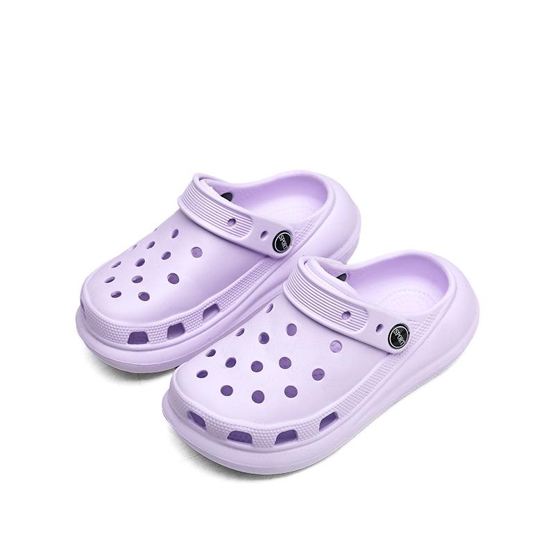 Children's Hole Shoes, Women's Boys, Middle-aged Boys, Platform Sandals, Children's Baotou Soft-soled Beach Cool Slippers, Boys and Girls